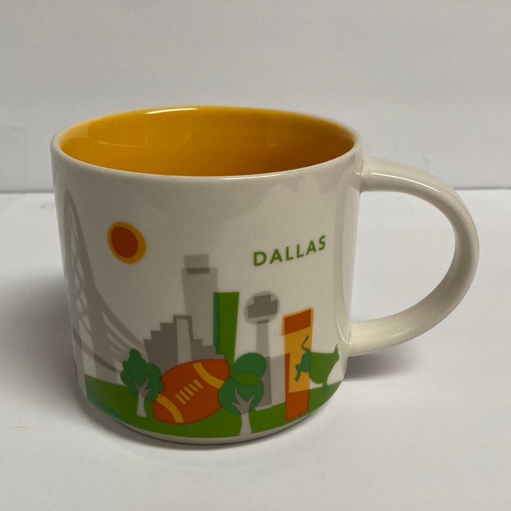 Starbucks You Are Here Collection Dallas Texas 2012 Coffee Mug